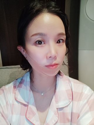 아이디플라코스메틱 아이디 페이스핏 마이너스 밴드 v2 — 3.5점을 준 리뷰어가 2021년 10월 올린 사용 사진