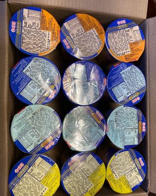 NISSIN 닛신 컵누들  4종 - 씨푸드오리지날, 씨푸드 스파이시, 씨푸드 커리, 씨푸드 XO소스 — 5점을 준 리뷰어가 2021년 12월 올린 사용 사진