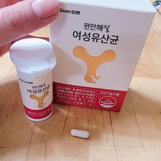 메이준뉴트리 메이준쎌 편안해질 여성유산균 — 5점을 준 리뷰어가 2021년 3월 올린 사용 사진