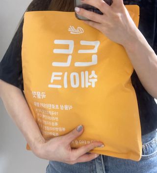 [덜다] 든든 식물성 단백질 쉐이크 40g X 7입 (곡물/딸기) — 5점을 준 리뷰어가 2023년 7월 올린 사용 사진
