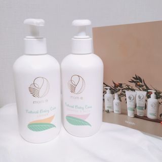 mom e 맘이 내추럴 베이비 케어 샴푸앤바스+로션 — 5점을 준 리뷰어가 2021년 1월 올린 사용 사진