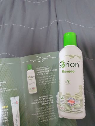 건선/아토피/트러블 두피 각질 케어 소리온 샴푸&플루이드 Shampoo & Fluid — 5점을 준 리뷰어가 2022년 2월 올린 사용 사진