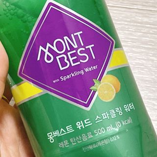 몽베스트 Montbest with Sparkling water Lemon OR Lime 20병(랜덤) — 4.5점을 준 리뷰어가 2021년 10월 올린 사용 사진