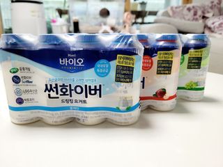 LIVE 매일바이오 썬화이버 드링킹 요거트 — 5점을 준 리뷰어가 2022년 8월 올린 사용 사진