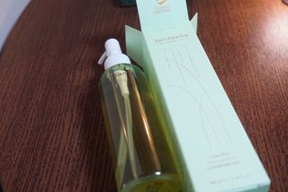 스킨큐어 산다화 순한 클렌징 동백 오일 200ml — 5점을 준 리뷰어가 2023년 4월 올린 사용 사진