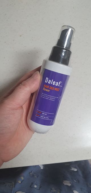 달리프 글램 헤어 데오미스트 100ml 라벤더 or 플라워 — 5점을 준 리뷰어가 2021년 1월 올린 사용 사진