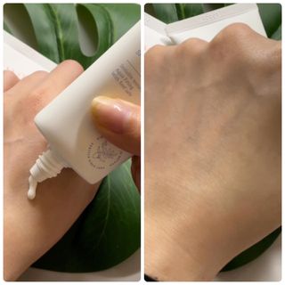 보타니티 촉촉수분자차 아쿠아핏 선 에센스 50ml + 보송톤업자차 징크 선 로션 50ml SPF50+ PA++++ (4/25) — 5점을 준 리뷰어가 2022년 5월 올린 사용 사진