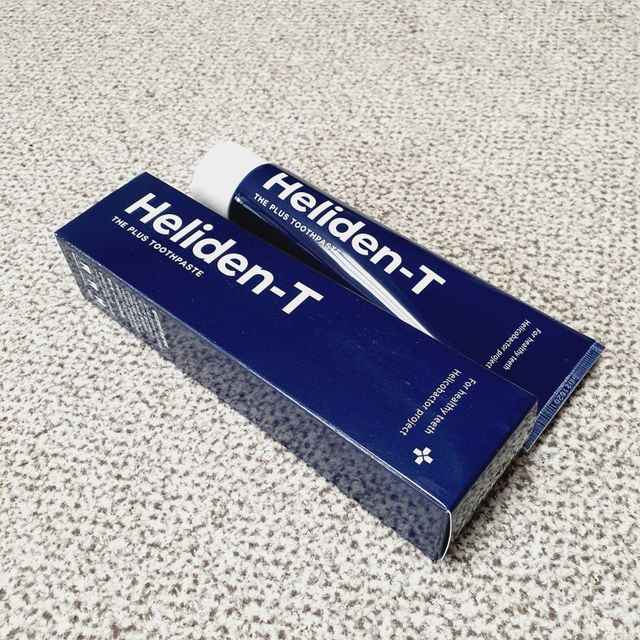 헬리덴티 더 플러스 치약 리뷰 사진
