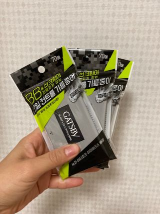 [갸스비] 메이크업은 그대로, 피지만 쏙 - BB킵 오일컨트롤 파우더 페이퍼 — 5점을 준 리뷰어가 2021년 5월 올린 사용 사진