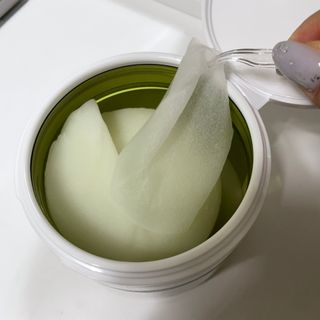 랑벨 랑바이오 블랙 시카 퀵 패드 100매 (3초 쿨링/3분 흡수, 블랙비 프로폴리스/시카 4종 함유, 대용량) — 5점을 준 리뷰어가 2022년 3월 올린 사용 사진