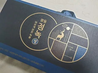광동생활건강 [광동] 바르게 만든 녹용, 광동정녹청 30포. — 4점을 준 리뷰어가 2022년 6월 올린 사용 사진