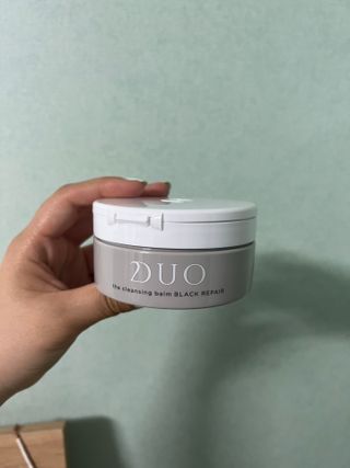 듀오코리아 [듀오] 피부맞춤형 저자극 클렌징밤 1종 랜덤발송 (모공케어,안색개선,안티에이징,블랙헤드) — 5점을 준 리뷰어가 2022년 5월 올린 사용 사진