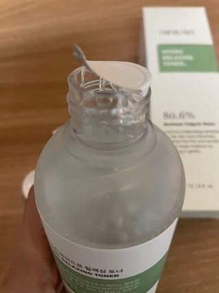 나나스킨 하이드로릴렉싱토너 — 5점을 준 리뷰어가 2021년 7월 올린 사용 사진