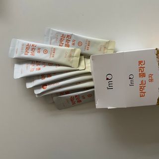 [음료수 대신 가능!]  빠르게 흡수되는 아임오 타먹는 콜라겐 1박스 — 5점을 준 리뷰어가 2023년 4월 올린 사용 사진