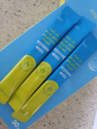 메디포스트 모비타 바디코드 식이섬유 차전자피에 빠지다 30포 — 4점을 준 리뷰어가 2022년 12월 올린 사용 사진