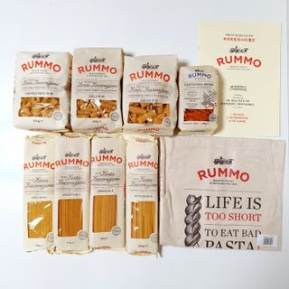 [Rummo]이탈리안 프리미엄 파스타 룸모 파스타 8종+리미티드 에디션 룸모 에이프런 — 5점을 준 리뷰어가 2021년 10월 올린 사용 사진