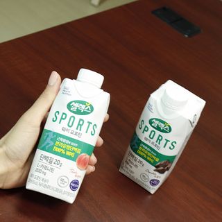셀렉스스포츠 셀렉스 스포츠 웨이 프로틴 복숭아_ 330ml x 12팩 — 5점을 준 리뷰어가 2021년 4월 올린 사용 사진