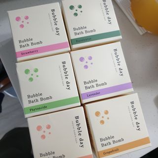 버블데이 배쓰밤 거품입욕제 버블바 6종 — 5점을 준 리뷰어가 2021년 8월 올린 사용 사진