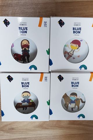 [블루 본 아이노우] 유아용 컬러마스크 40 PCS SET 2중 택 1 — 5점을 준 리뷰어가 2021년 4월 올린 사용 사진