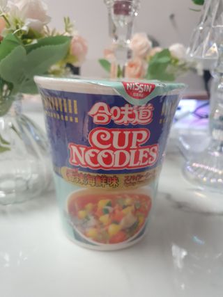 NISSIN 닛신 컵누들  4종 - 씨푸드오리지날, 씨푸드 스파이시, 씨푸드 커리, 씨푸드 XO소스 — 5점을 준 리뷰어가 2022년 11월 올린 사용 사진