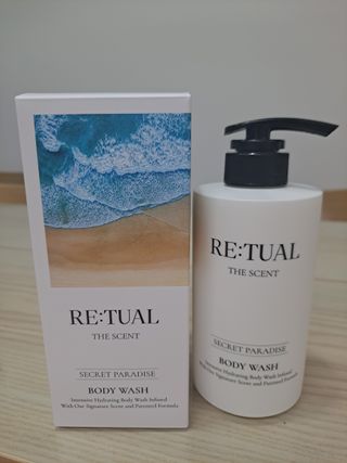 레츄얼 더 센트 바디워시 시크릿 파라다이스(500ml) — 5점을 준 리뷰어가 2022년 7월 올린 사용 사진