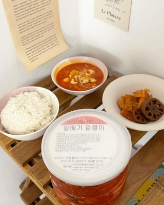 셰프애찬 알배기 겉절이 김치 1kg — 5점을 준 리뷰어가 2022년 9월 올린 사용 사진