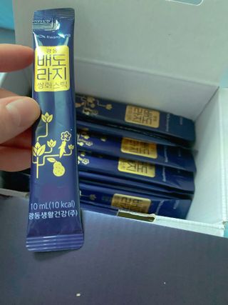광동생활건강 나우 [광동] 배도라지 쌍화스틱 10mL x 100포 — 4점을 준 리뷰어가 2022년 12월 올린 사용 사진