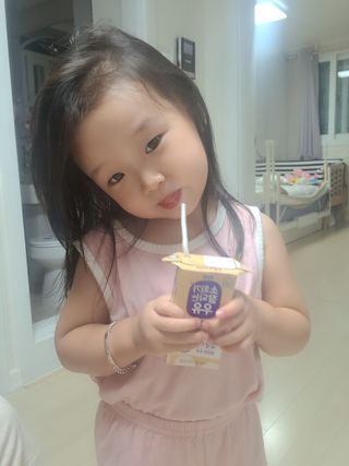 소화가 잘되는 우유 국산 5곡 미숫가루 — 5점을 준 리뷰어가 2021년 9월 올린 사용 사진