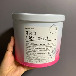 서울약사신협_데일리저분자콜라겐_2.5g x 100포 — 5점을 준 리뷰어가 2021년 5월 올린 사용 사진