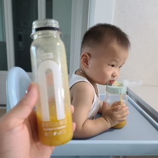 BLENDY'S 핑크 스무디+블론디 스무디 — 4점을 준 리뷰어가 2021년 9월 올린 사용 사진