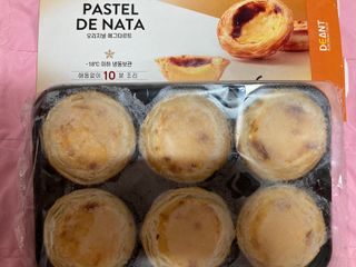 디앙뜨 포르투갈 에그타르트 오리지널 맛+패션후르츠+초콜릿타르트 맛 중 택1 — 5점을 준 리뷰어가 2021년 7월 올린 사용 사진