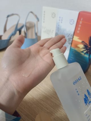 라쿰 북해도 헤어퍼퓸 (헤어에센스/오일) 100ml — 5점을 준 리뷰어가 2023년 4월 올린 사용 사진