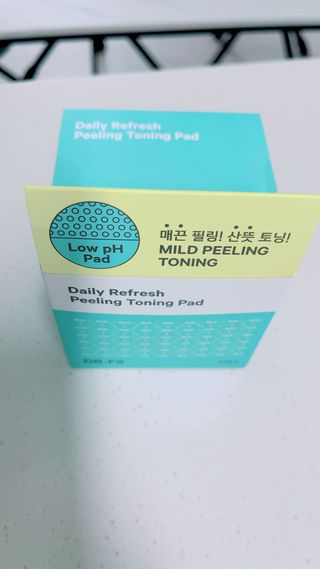 닥터에프파이브 데일리 리프레쉬 필링 토닝 패드 60매 — 5점을 준 리뷰어가 2022년 6월 올린 사용 사진