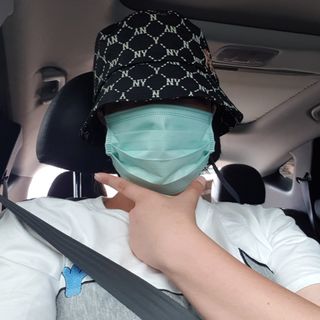 에어에이드 컬러 덴탈 마스크 — 5점을 준 리뷰어가 2021년 8월 올린 사용 사진