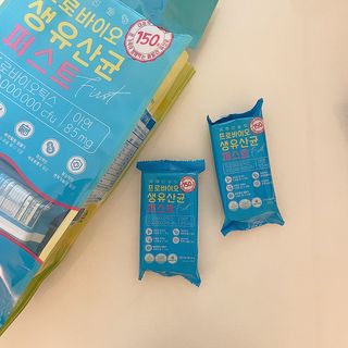 헬스업 핼스업 프로바이오 생유산균 퍼스트 — 5점을 준 리뷰어가 2021년 2월 올린 사용 사진