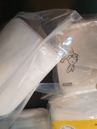 디어엘로디 프리미엄 유기농 베이비 솜티슈 40매 3 + 1 PACK — 5점을 준 리뷰어가 2021년 2월 올린 사용 사진