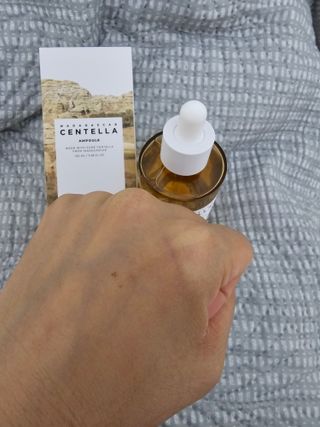 [스킨1004] 마다가스카르 센텔라 앰플 100ml — 5점을 준 리뷰어가 2024년 5월 올린 사용 사진