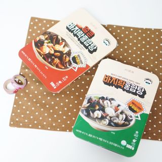 [푸딩팩토리] 바지락홍합탕 500g / 얼큰바지락홍합탕 590g — 5점을 준 리뷰어가 2022년 10월 올린 사용 사진