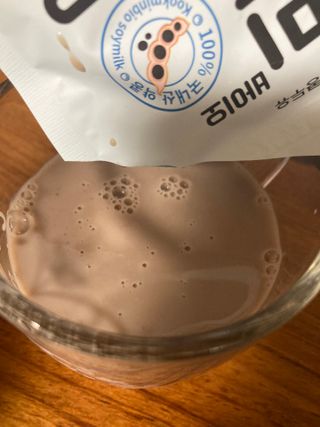 국민바이오 약콩두유 — 5점을 준 리뷰어가 2022년 6월 올린 사용 사진