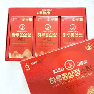 힘내라김홍삼 하루홍삼정스틱 10g x 30포 — 5점을 준 리뷰어가 2021년 4월 올린 사용 사진