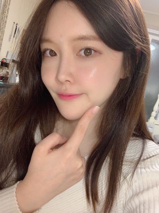리더스코스메틱 리더스 카밍 바이오틱스 크림 마스크 — 5점을 준 리뷰어가 2021년 2월 올린 사용 사진