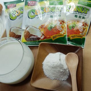 [유픽] 코코넛 커리부터 칵테일까지, 춘광 코코넛 크림 파우더 3입, 2세트, 총 6개 — 5점을 준 리뷰어가 2021년 2월 올린 사용 사진