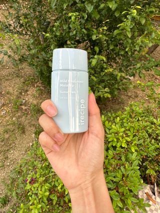 아이레시피 마일드 히알루로닉 모이스트 업 선스크린 SPF50+ PA++++ — 5점을 준 리뷰어가 2023년 6월 올린 사용 사진