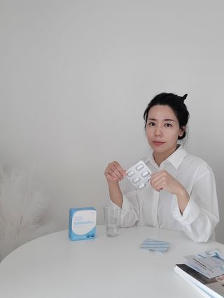 [지셀라] 프로바이오틱스 100억 유산균 보장 (1개월분 / 350mg X 30캡슐) — 5점을 준 리뷰어가 2023년 4월 올린 사용 사진
