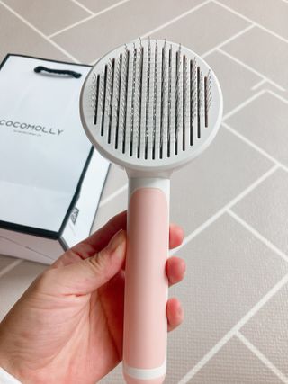 코코몰리 실키 데일리 원터치 브러쉬 — 5점을 준 리뷰어가 2021년 3월 올린 사용 사진