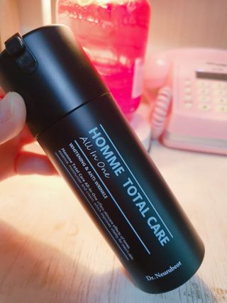 Dr.느루벗 느루벗 옴므 토탈 케어 올인원 118ml 남자 남성 스킨 로션 에센스 크림 화장품 — 5점을 준 리뷰어가 2021년 5월 올린 사용 사진