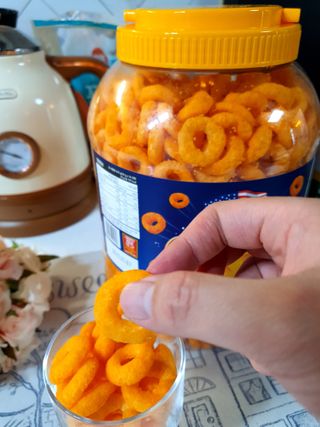 리고 치즈링 430g — 5점을 준 리뷰어가 2022년 8월 올린 사용 사진