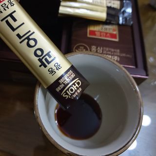 광동제약 [광동] 광옥고 홍삼 본 밸런스 30포 + 쇼핑백 — 4.5점을 준 리뷰어가 2021년 12월 올린 사용 사진