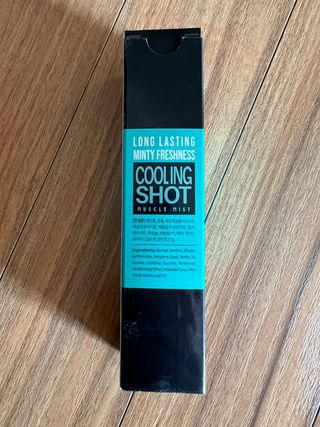 [스포츠 미스트] 쿨링샷 머슬 미스트(50ml) — 5점을 준 리뷰어가 2022년 7월 올린 사용 사진