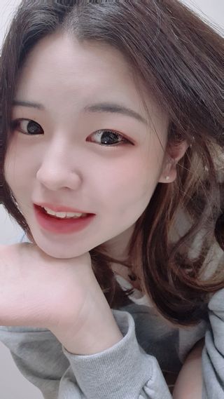 앤365 [ANN365LENS] 저스트 블랙, 초코 2종 중 택일 — 5점을 준 리뷰어가 2021년 11월 올린 사용 사진
